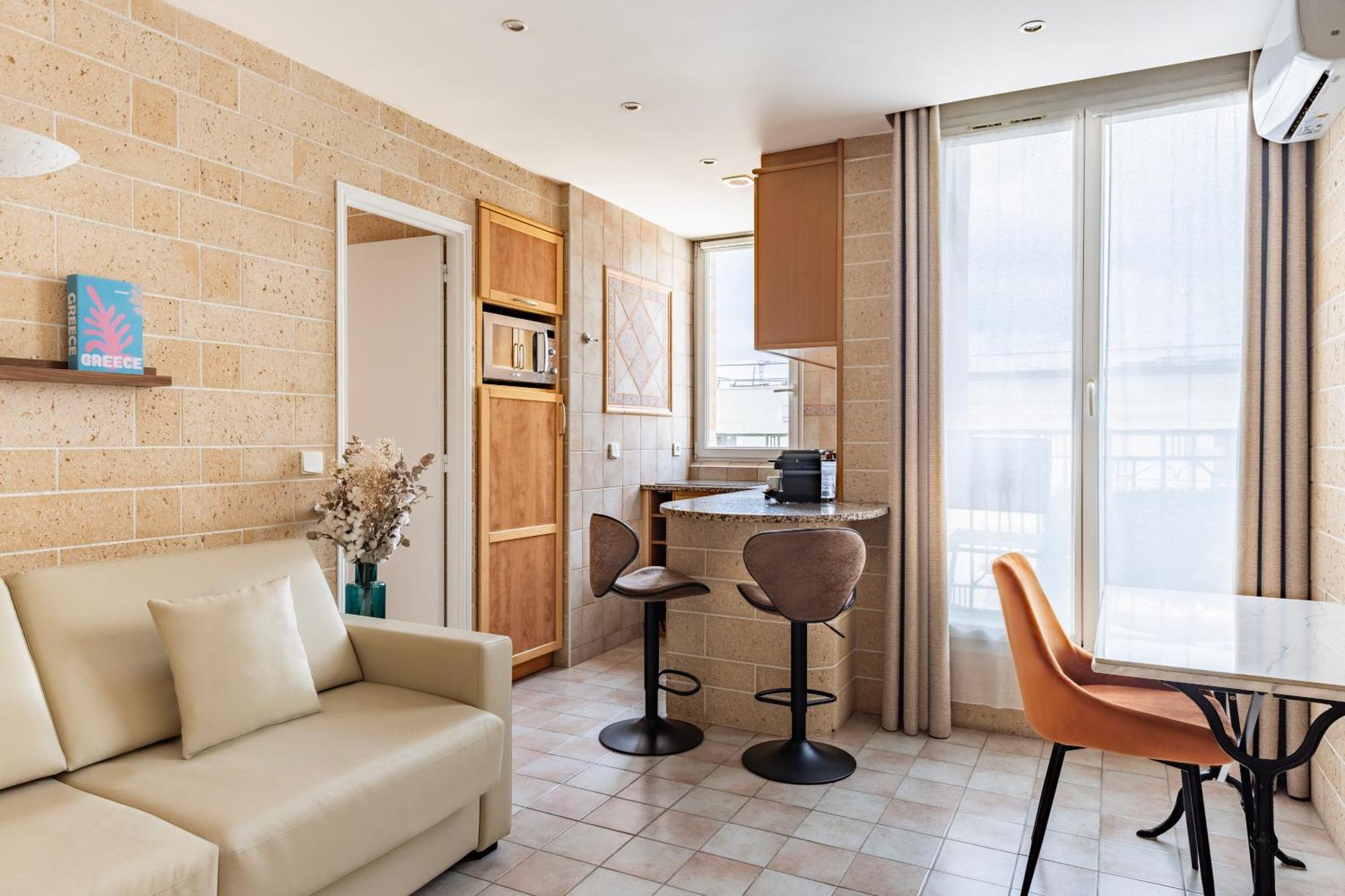 Appart Hotel Residence Courcelle Levallois-Perret Exteriör bild