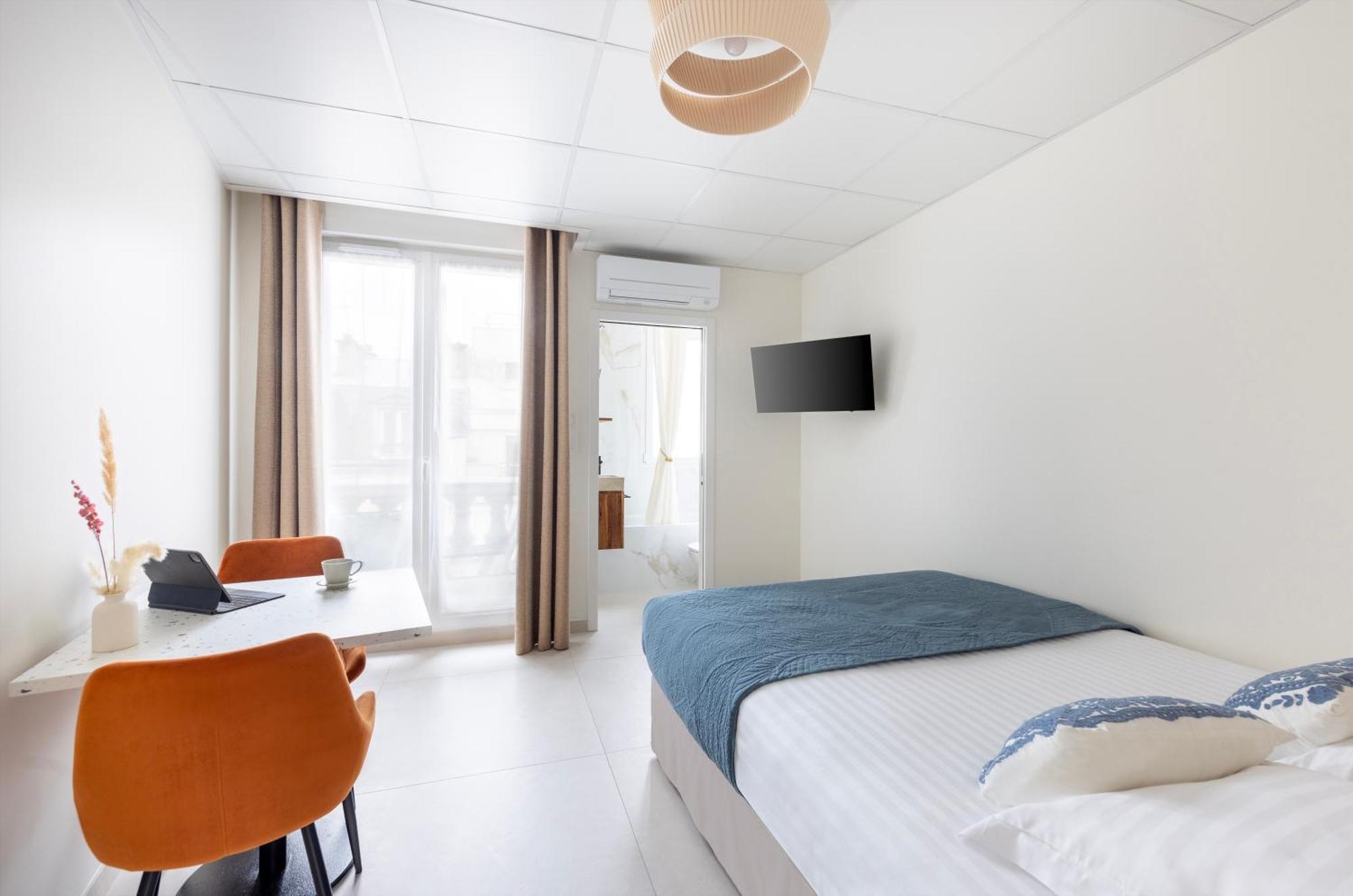 Appart Hotel Residence Courcelle Levallois-Perret Exteriör bild
